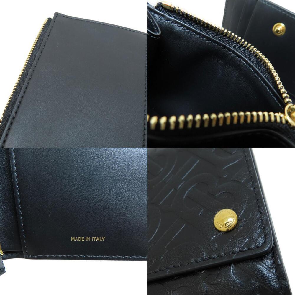Burberry Logo Leather Wallet Bifold - Picture 8 of 8